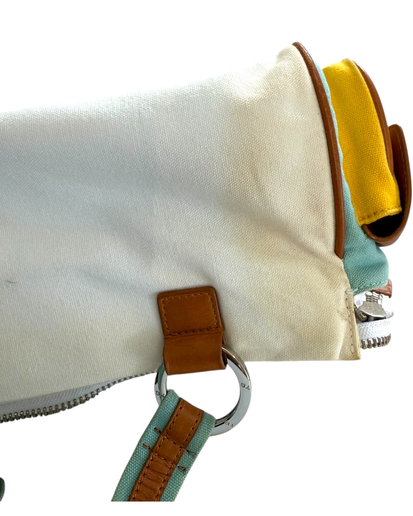 Vintage Tosca Blu Many Pockets Bag
