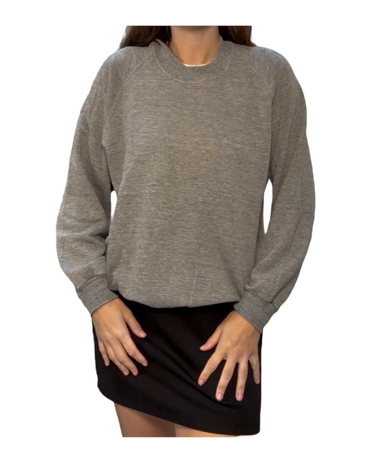 Vintage Classic Grey Crewneck Sweatshirt