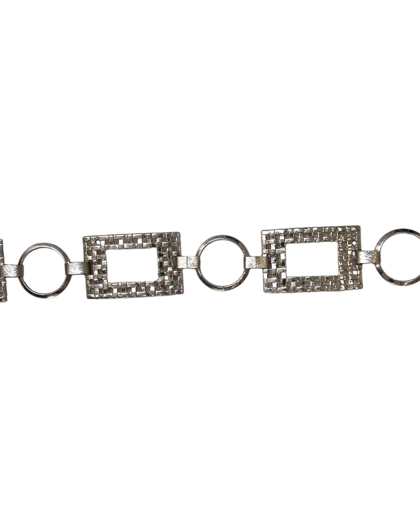 Vintage Silver Chain Belt