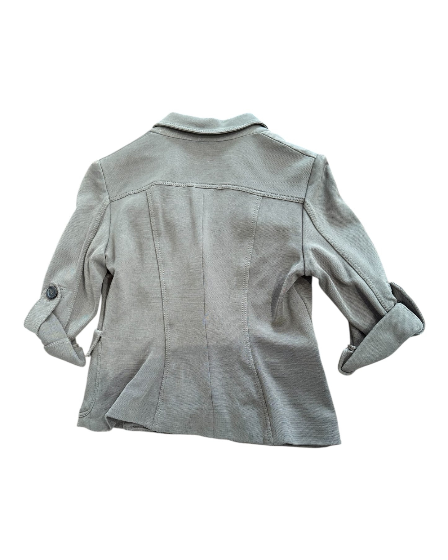 Vintage 2000s Moschino Green Military Jacket