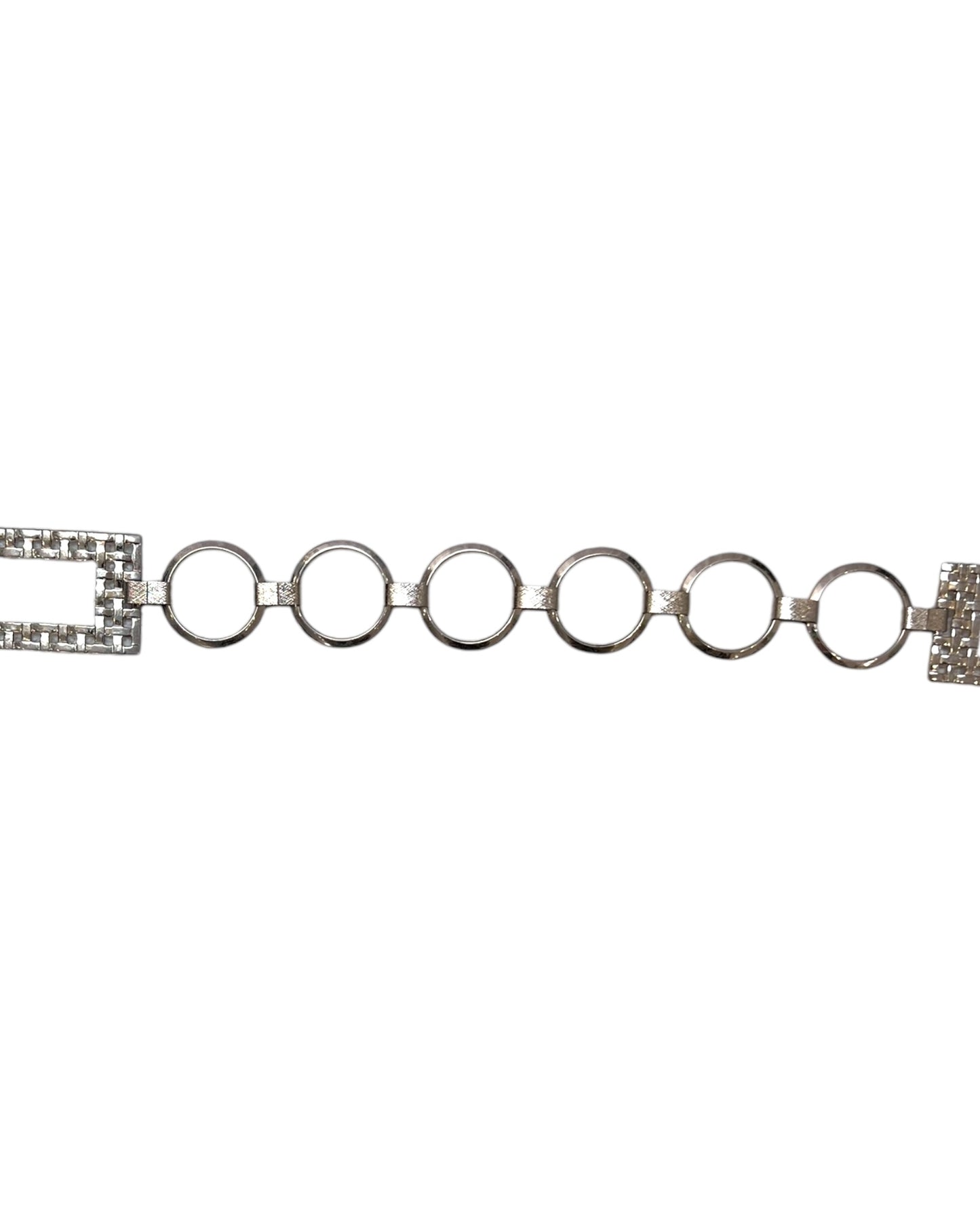 Vintage Silver Chain Belt