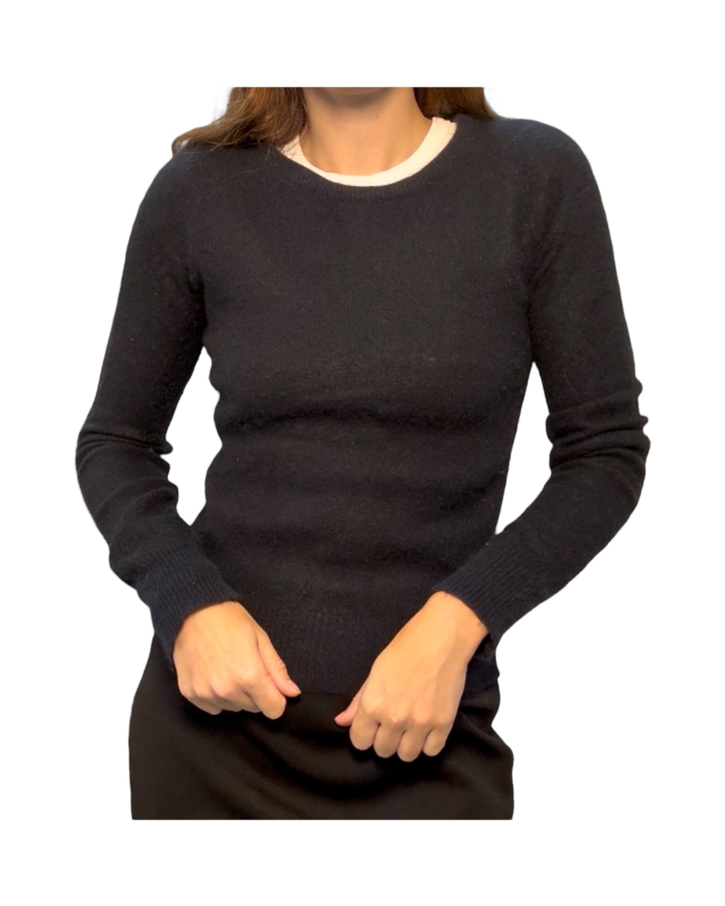 Vintage Diesel Black Angora Wool Sweater