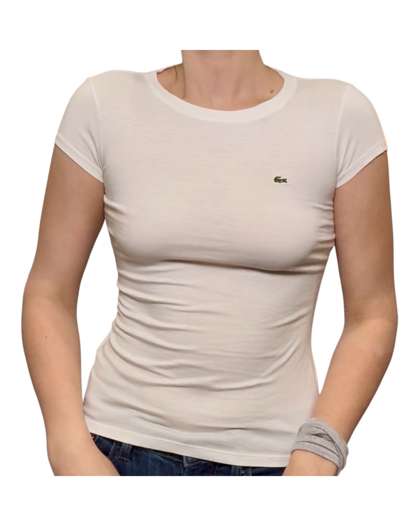 Vintage Lacoste White Tee