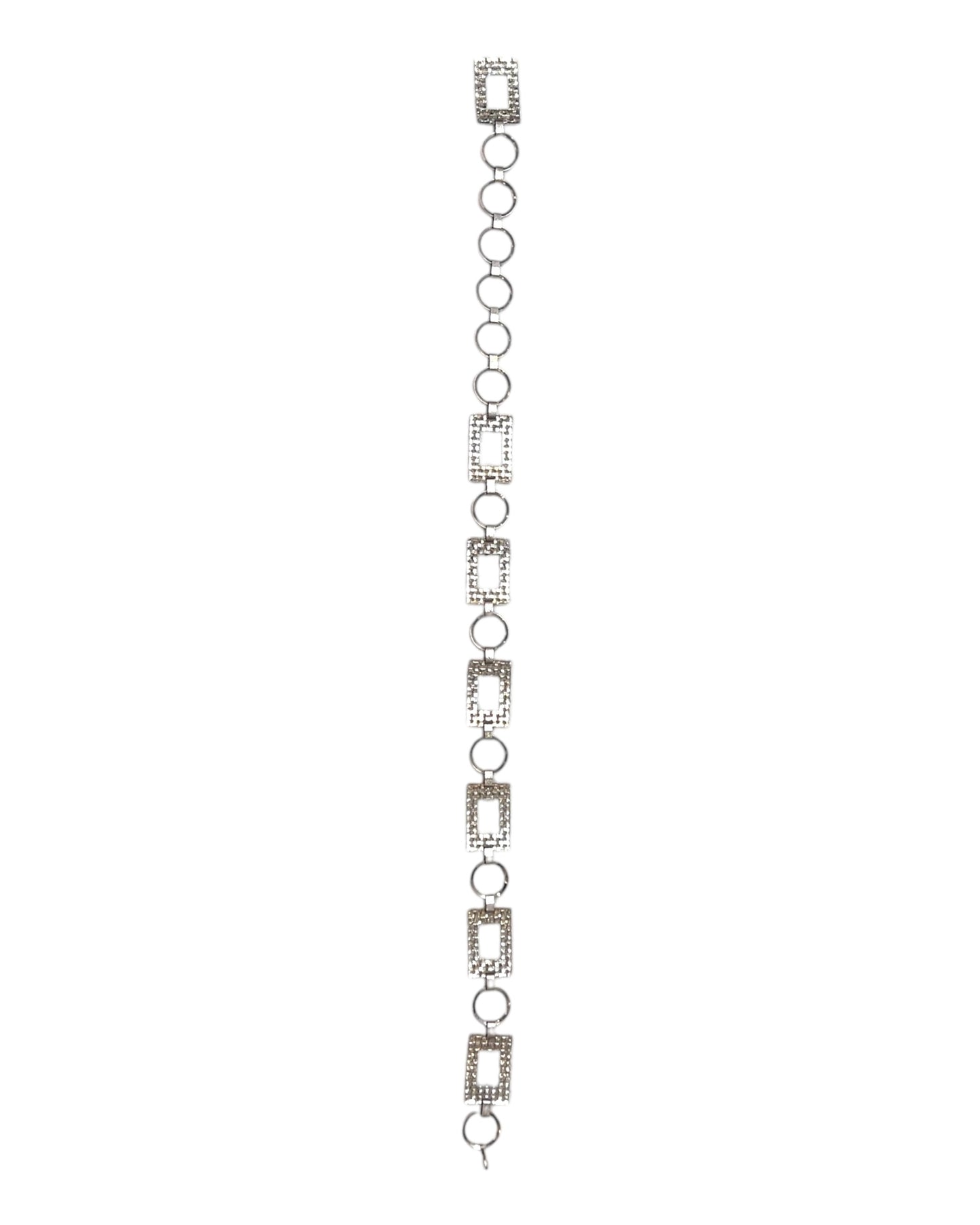 Vintage Silver Chain Belt
