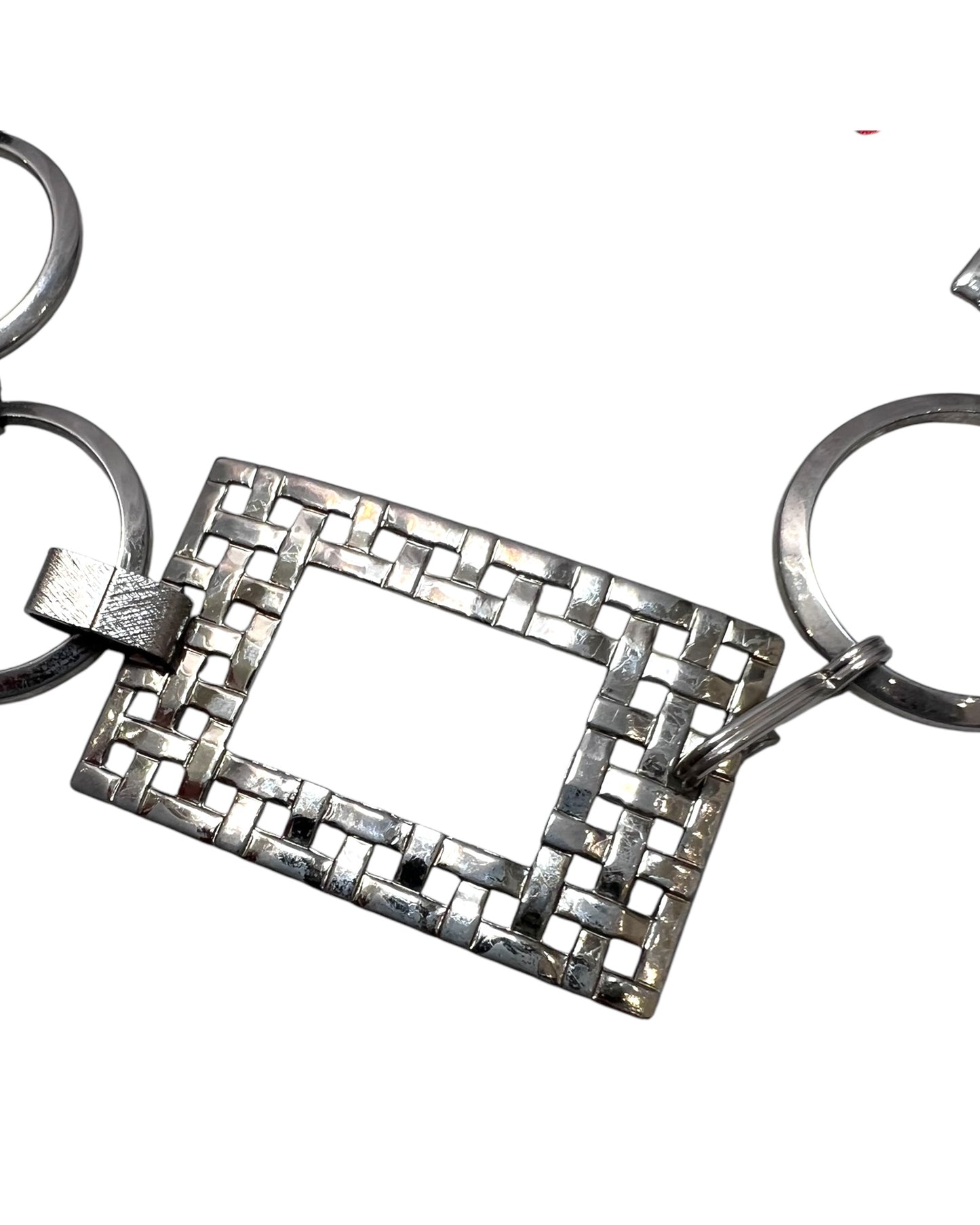 Vintage Silver Chain Belt