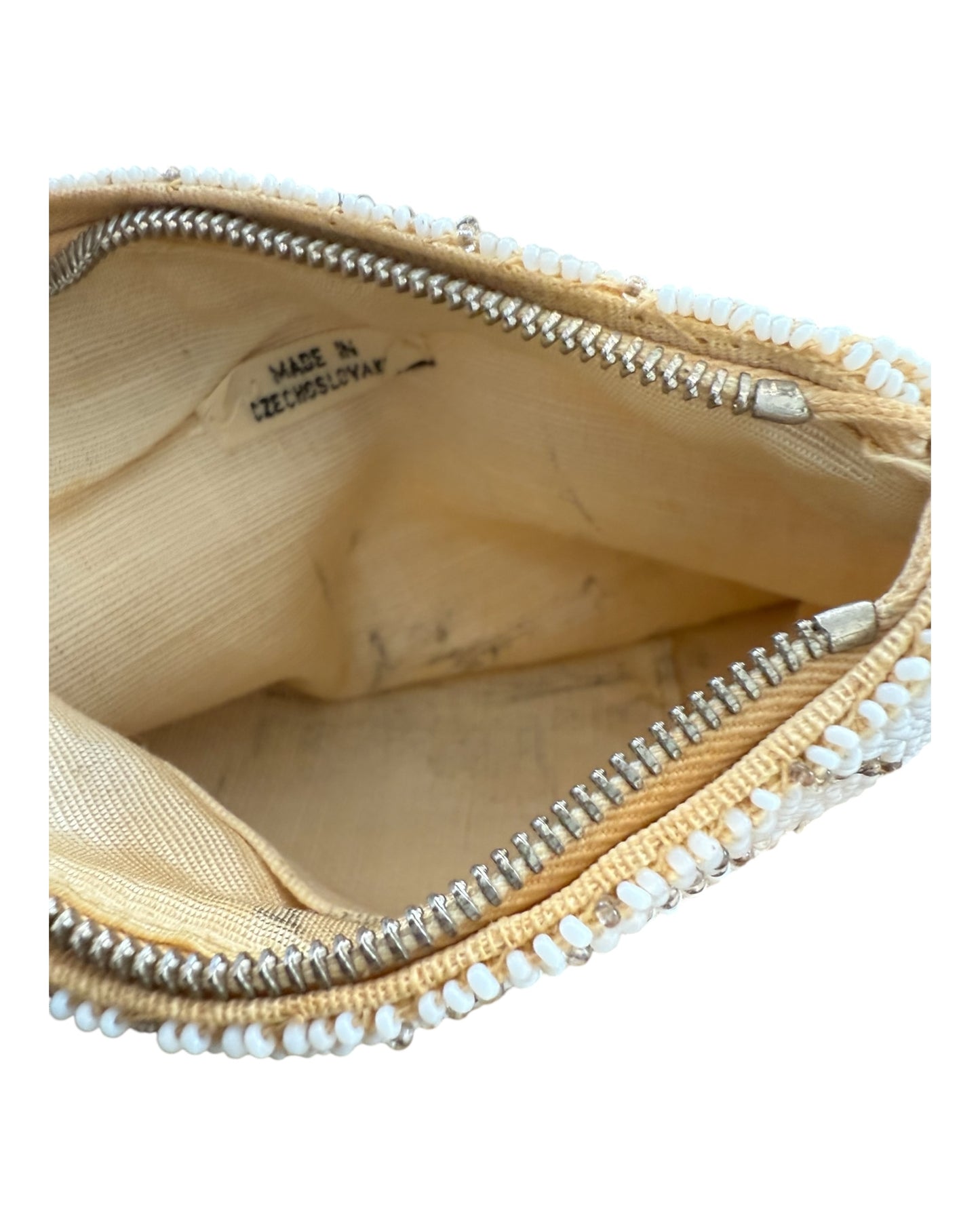 Vintage Handmade Beaded Coin Purse