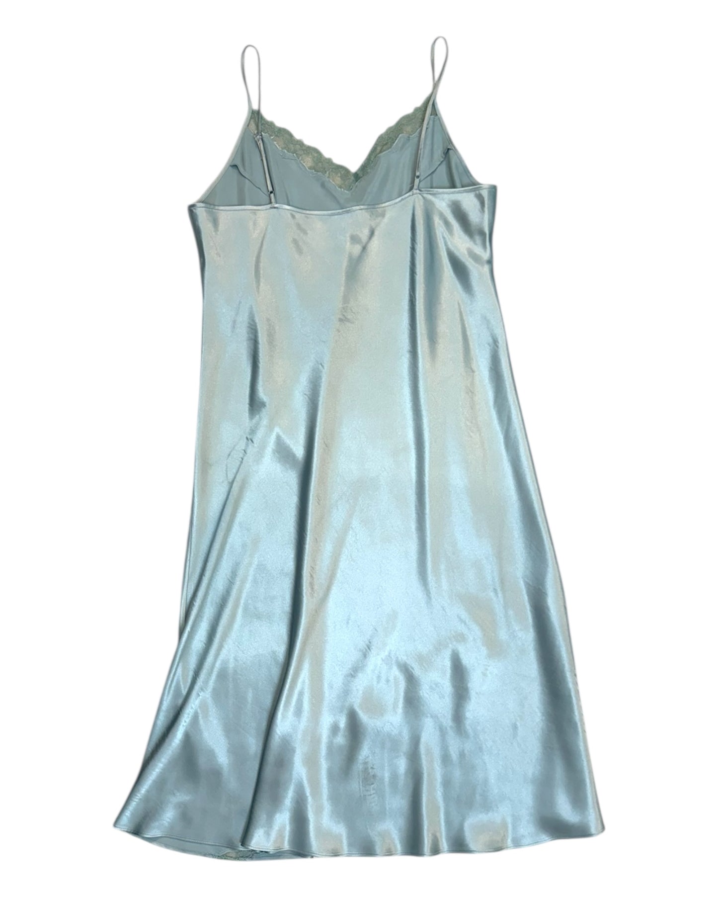 Vintage Green Slip Dress