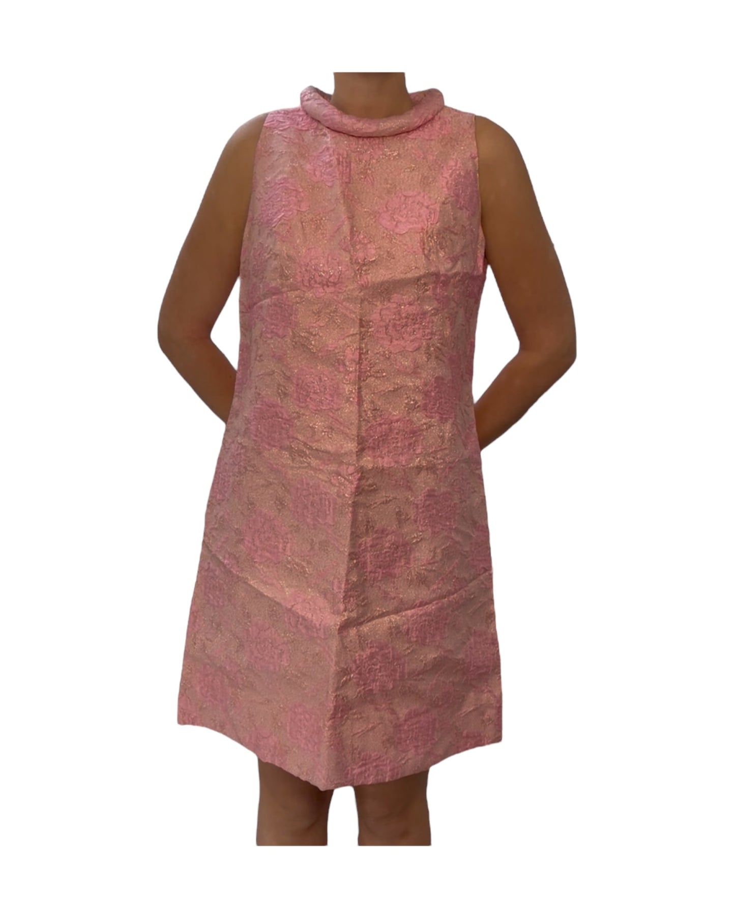 Vintage 1950s Lord & Taylor Pink Dress Set