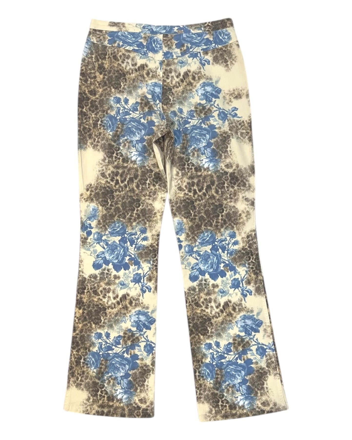 Vintage Escada Printed Flare Jeans