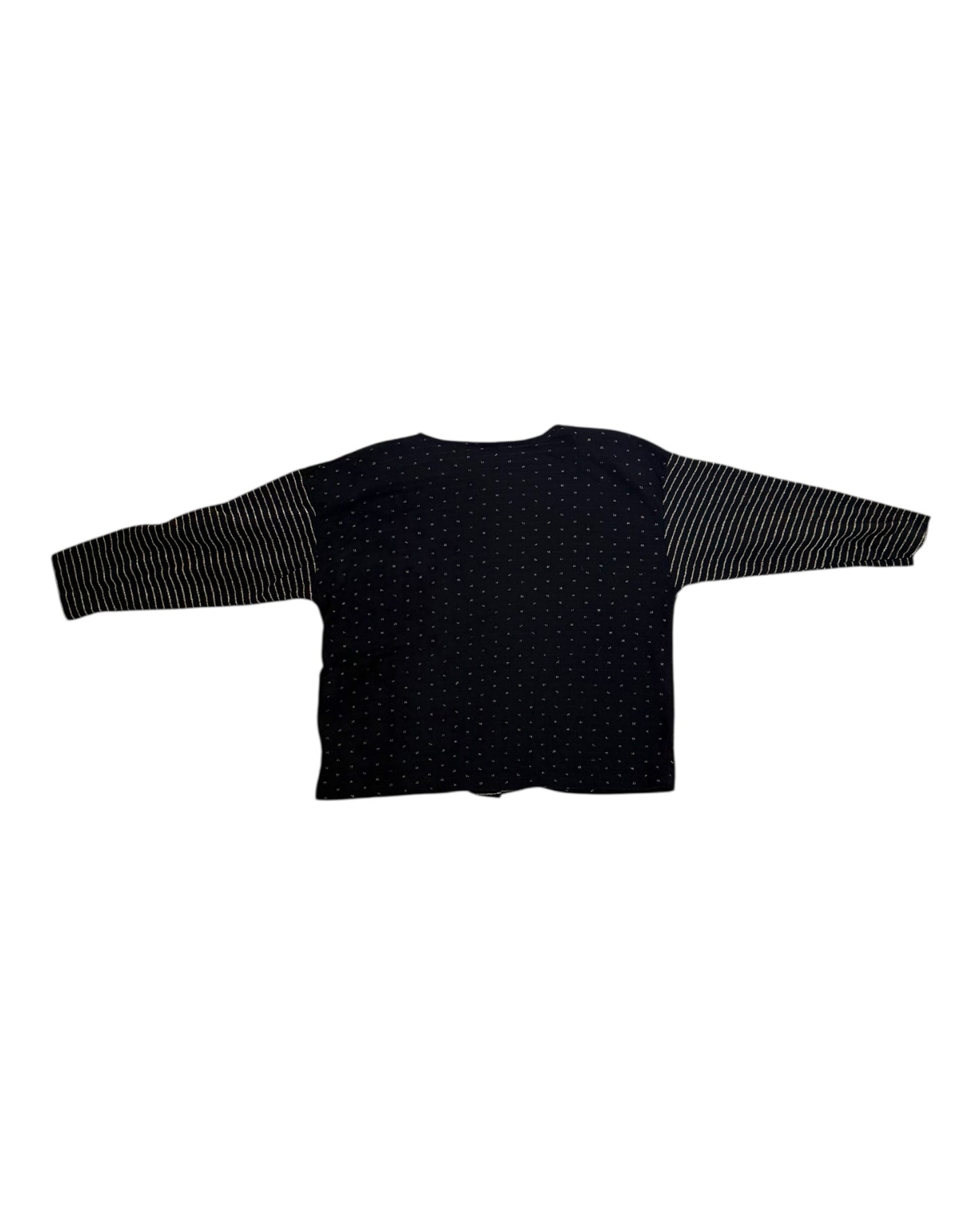 Vintage 1980s Black and Gold Sweater Set