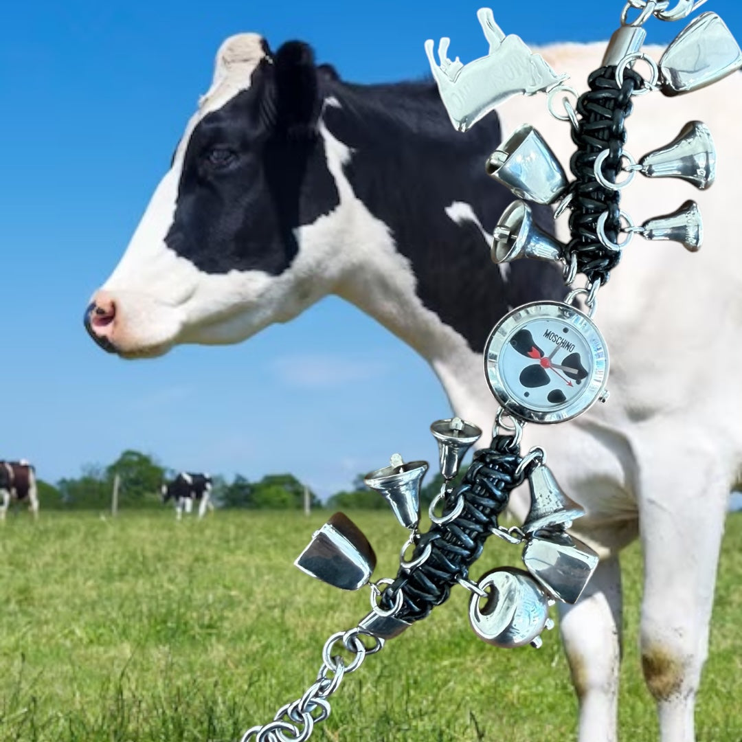 Vintage Moschino Cow Watch