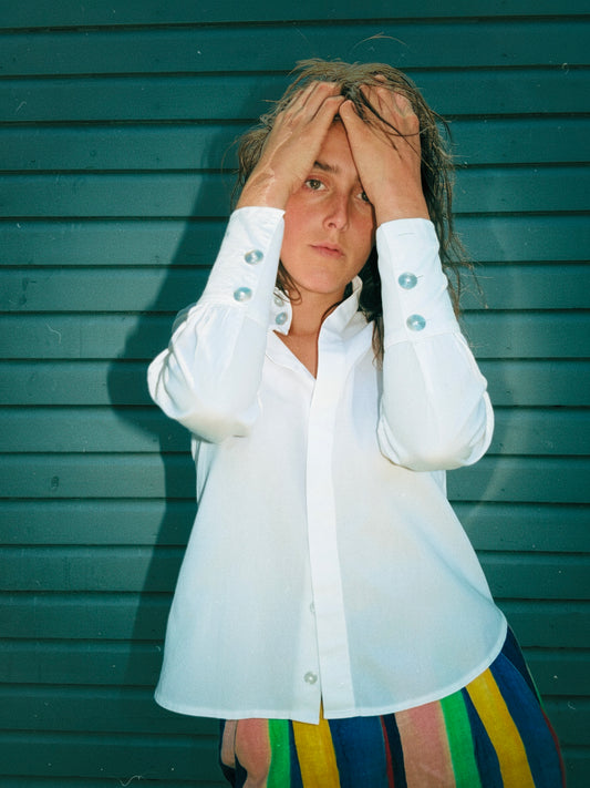 Vintage Anne Fontaine White Blouse