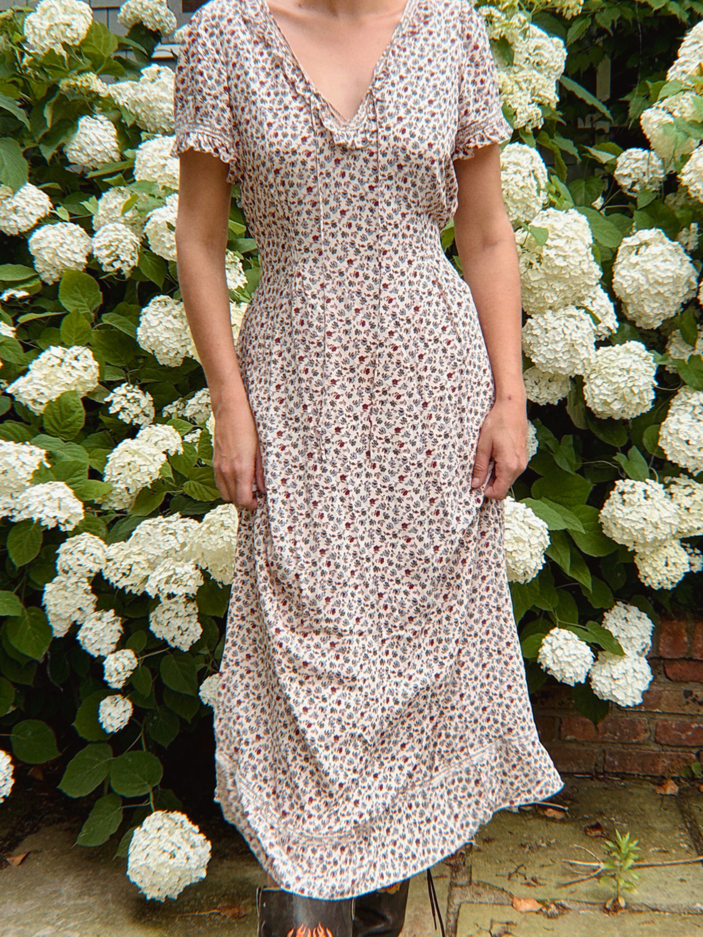 Pre-Loved POLO Ralph Lauren Floral Midi Dress