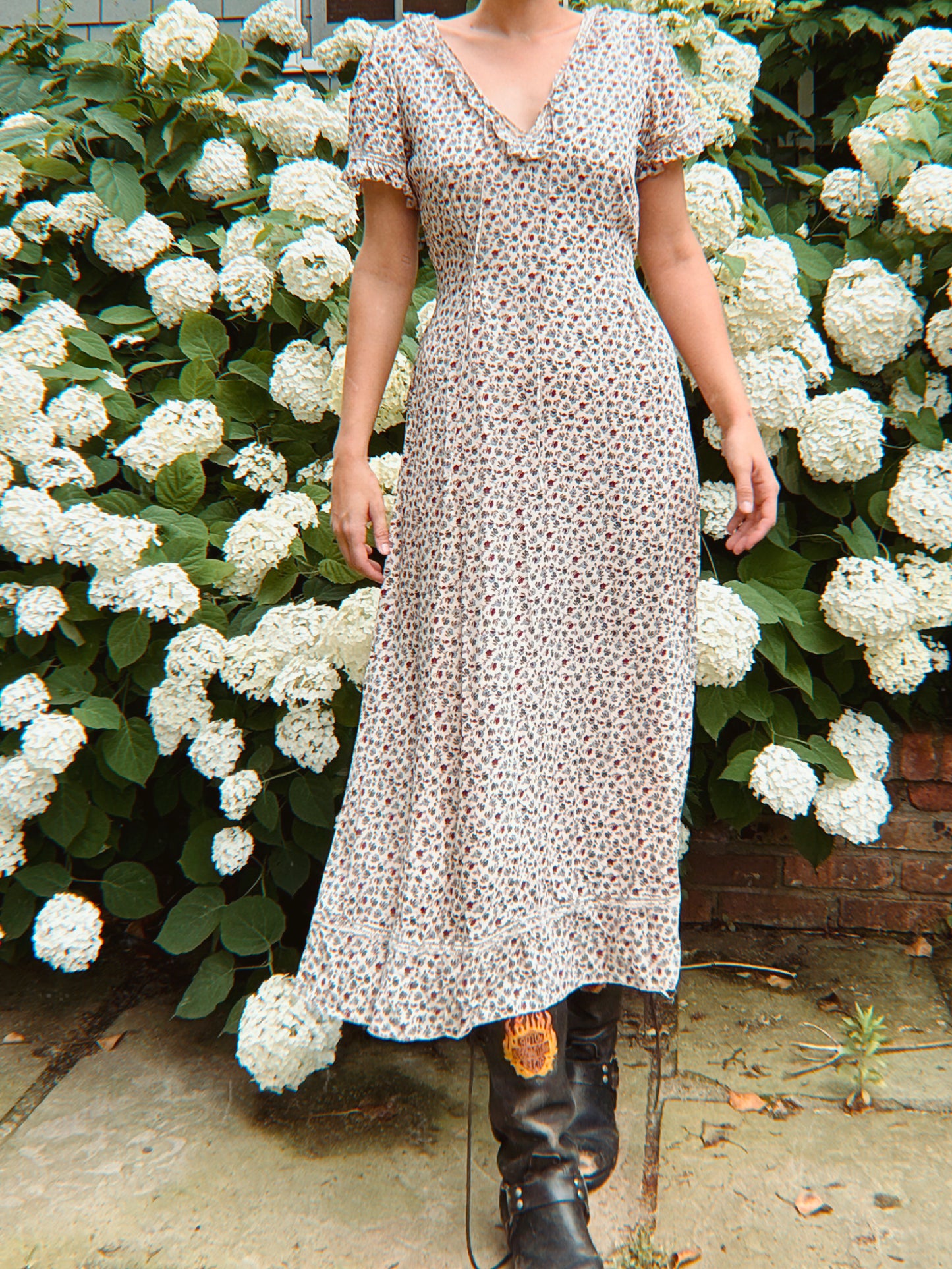 Pre-Loved POLO Ralph Lauren Floral Midi Dress
