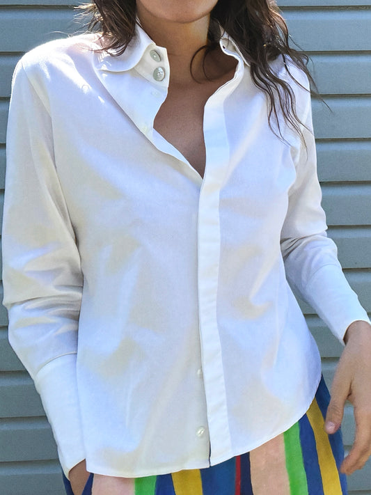 Vintage Anne Fontaine White Blouse