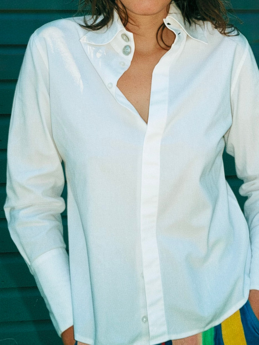 Vintage Anne Fontaine White Blouse