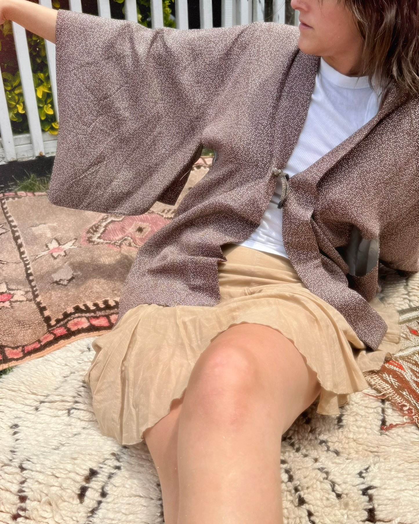Vintage Short Kimono