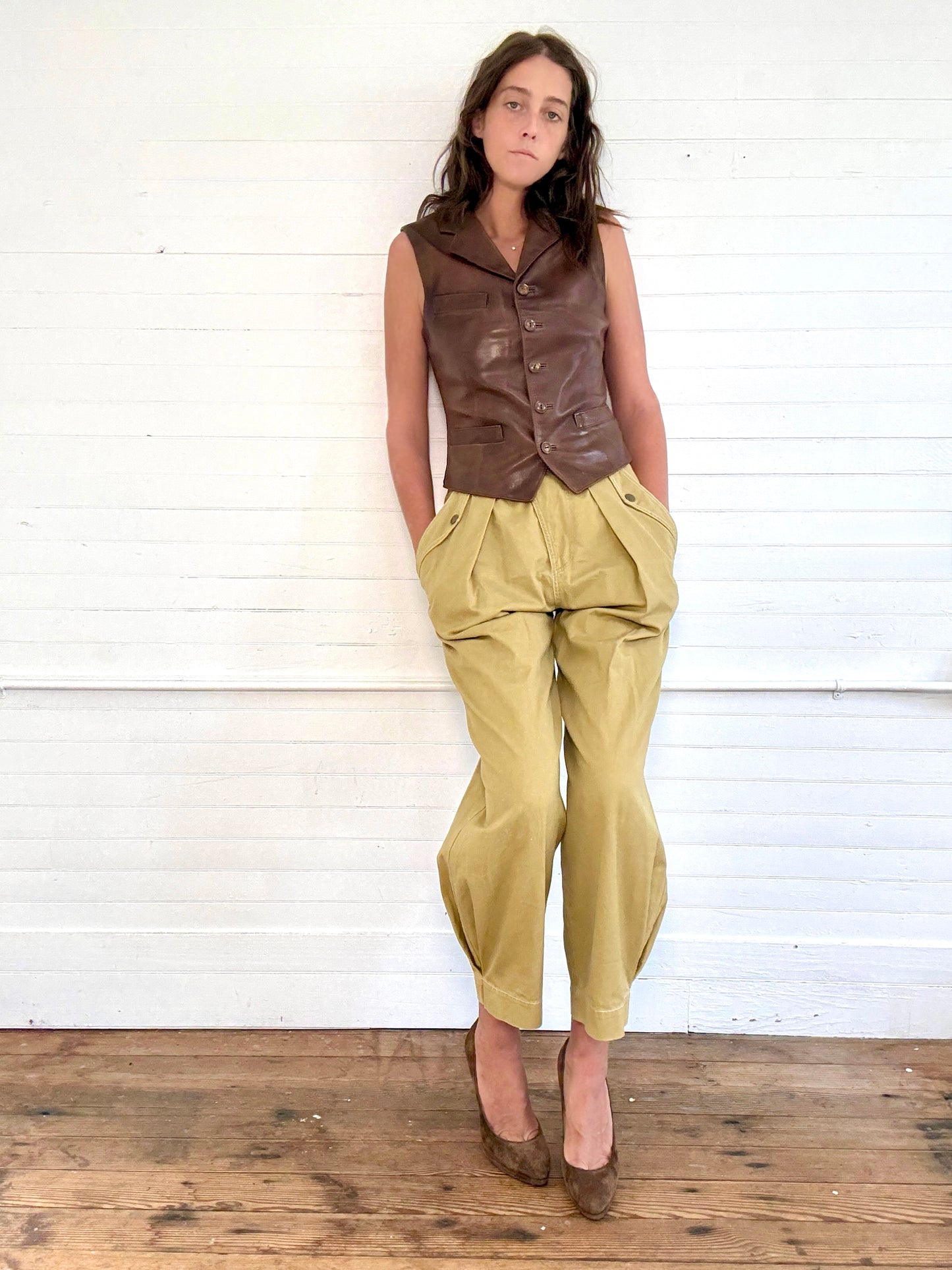 Pre-Loved Ulla Johnson Tan Pants