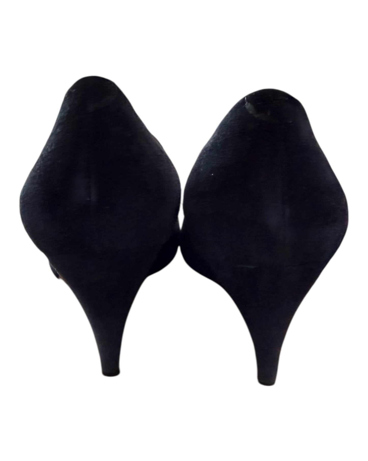 Vintage Evan-Picone Blue Suede Heels