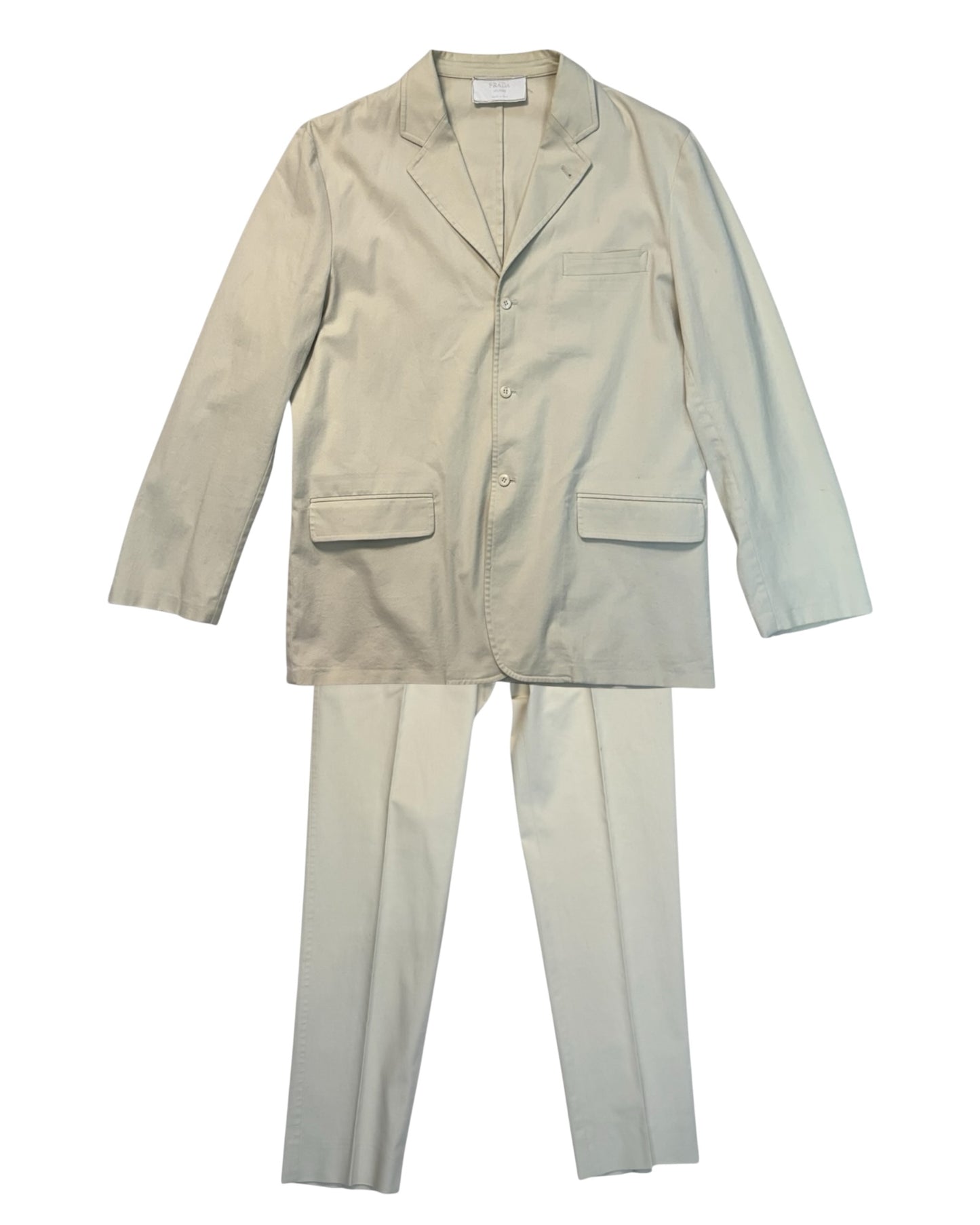 Vintage Prada Ecru Suit