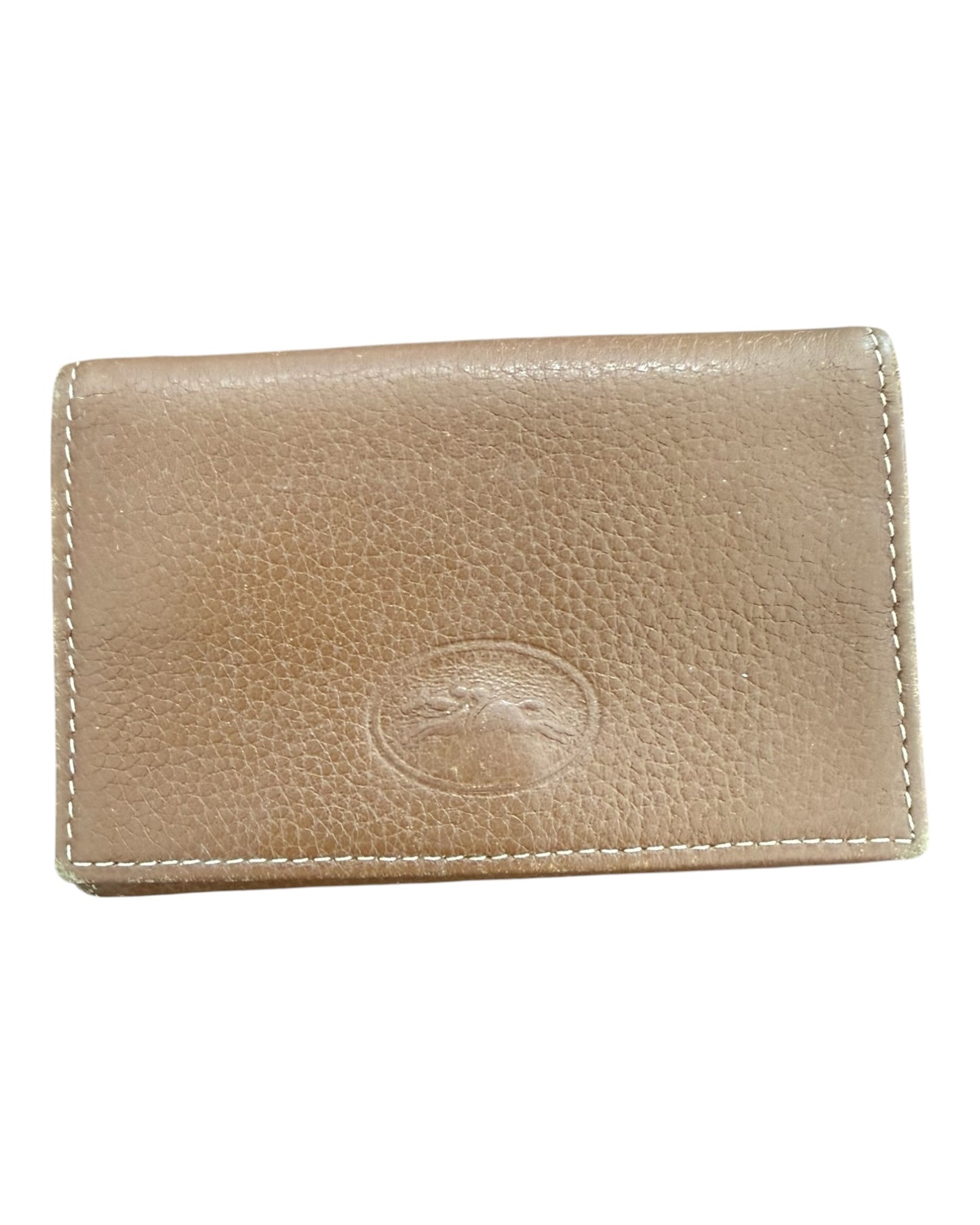 Vintage Longchamp Brown Leather Wallet