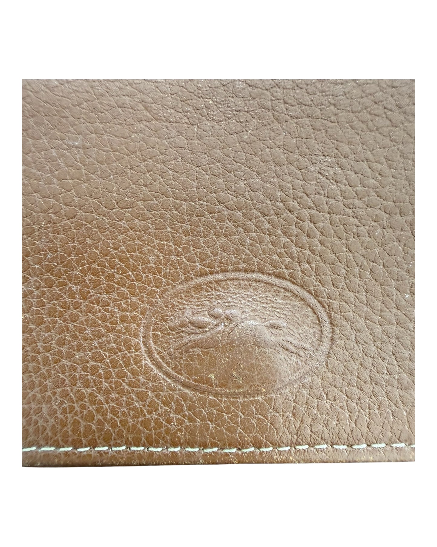 Vintage Longchamp Brown Leather Wallet