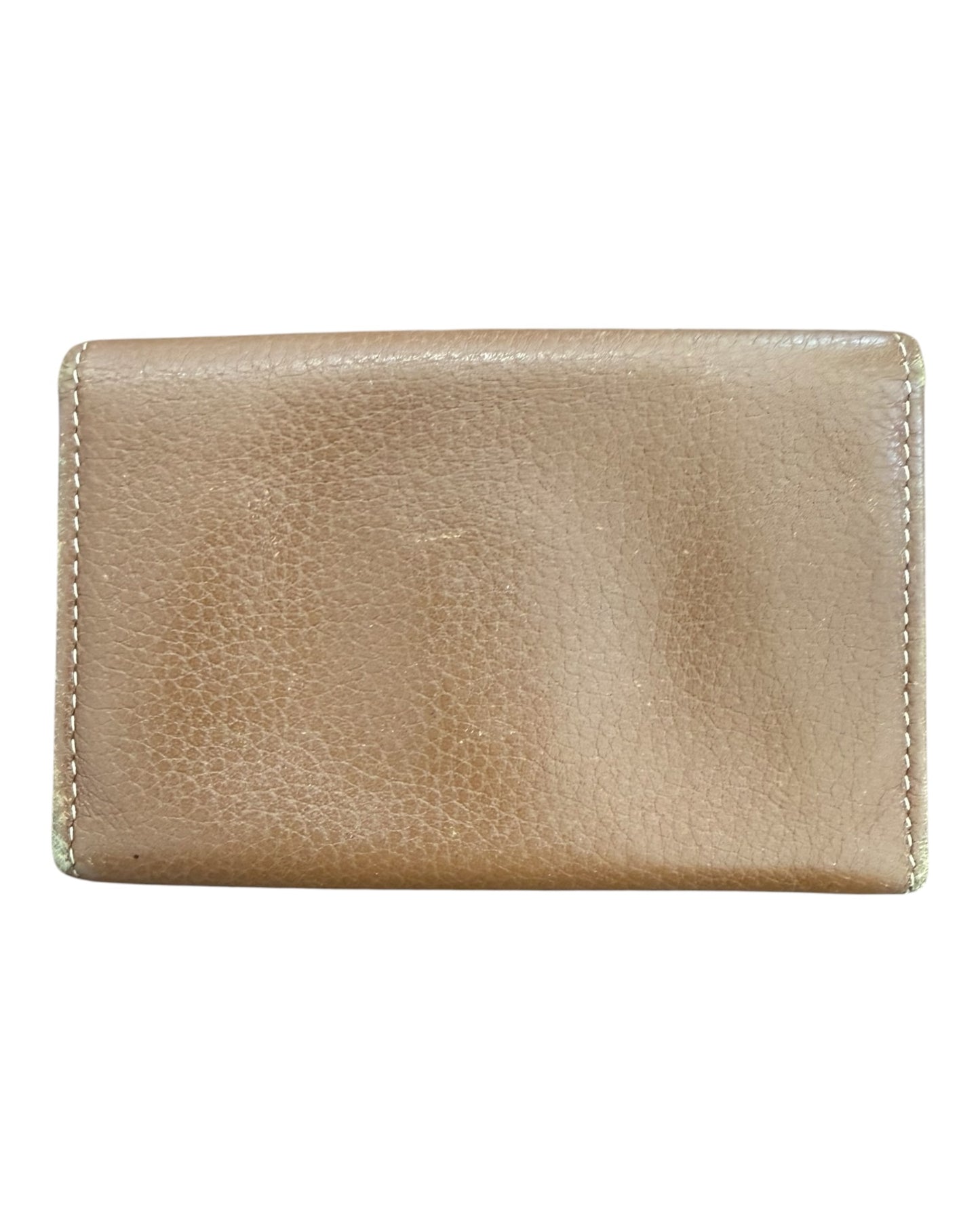 Vintage Longchamp Brown Leather Wallet
