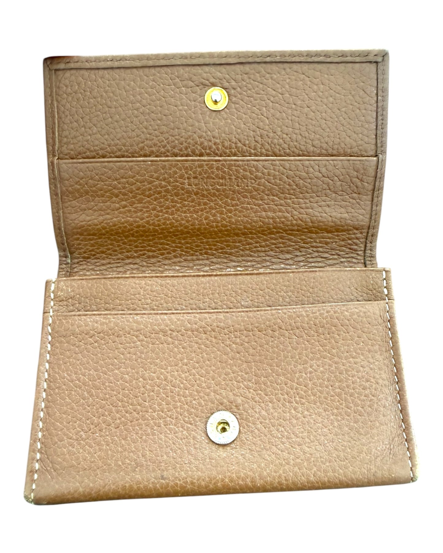 Vintage Longchamp Brown Leather Wallet
