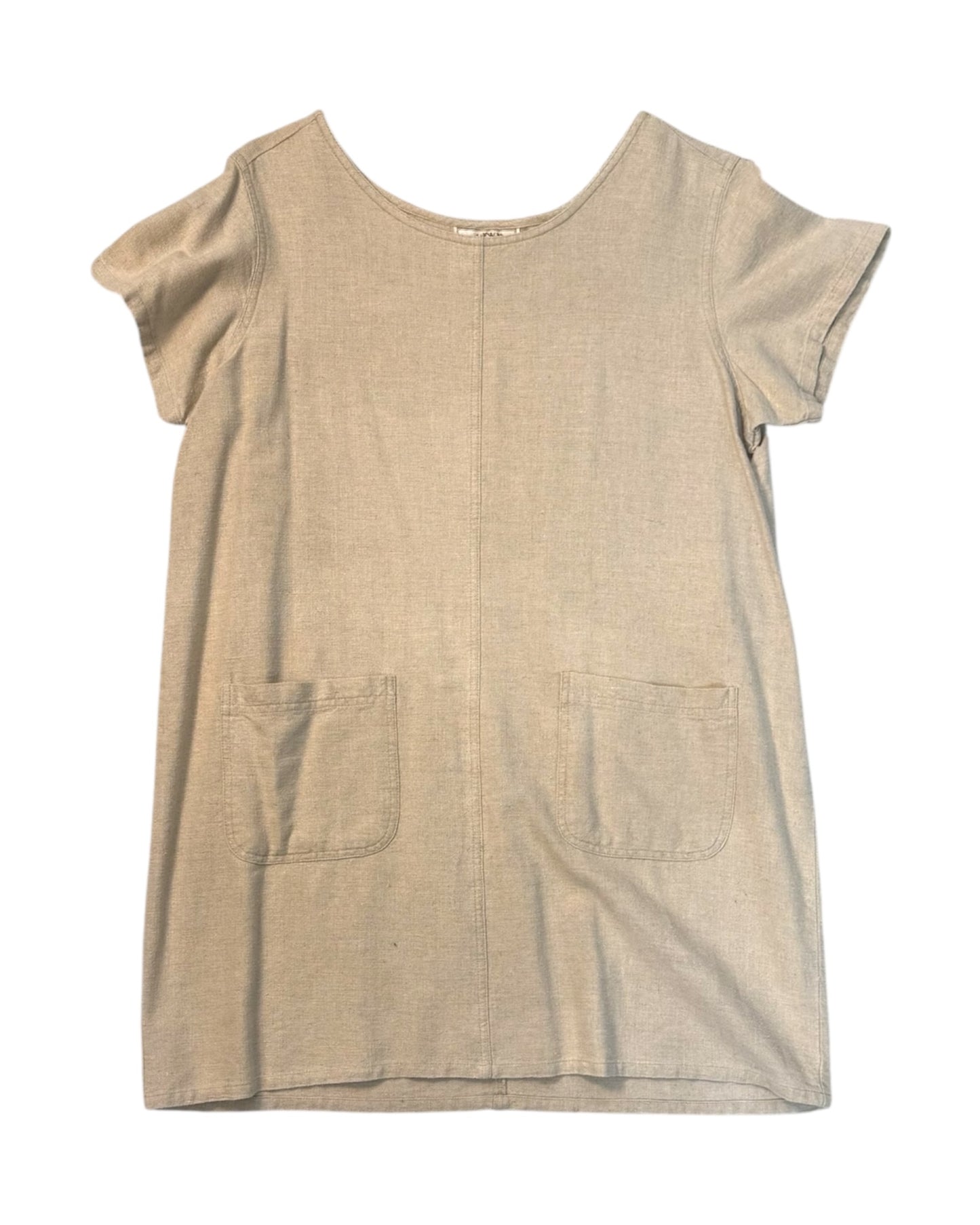 Vintage Linen Tunic Dress