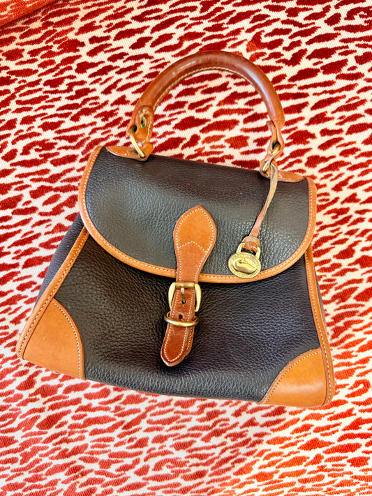 Vintage 1980s Dooney & Bourke Carpet Bag