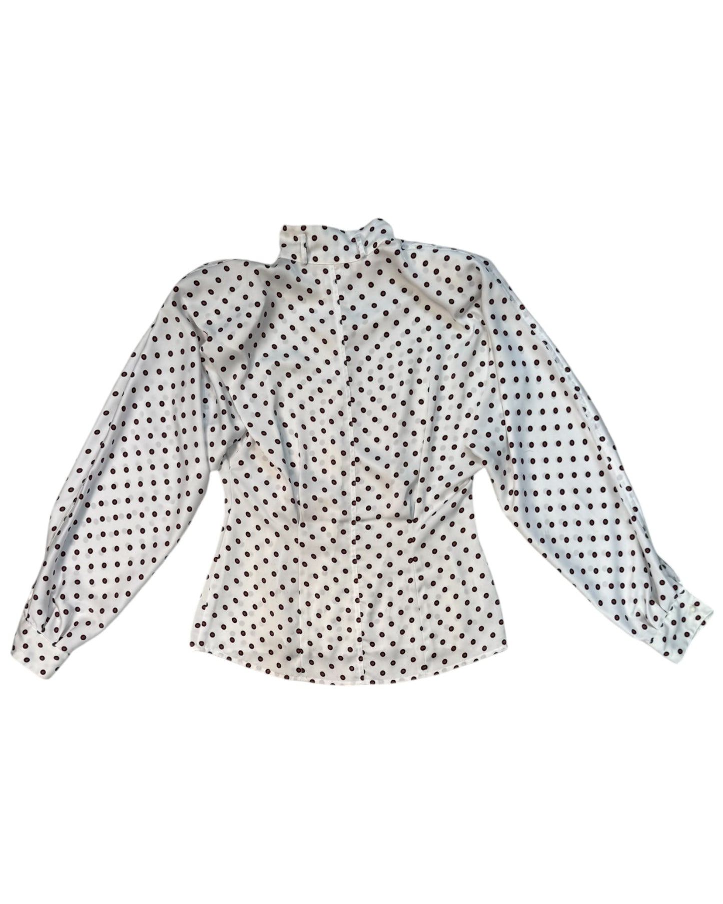 Vintage Polka Dot Blouse