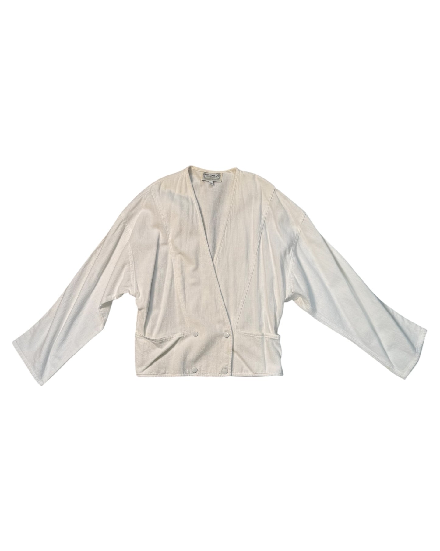 Vintage Regatta Sport White Blouse