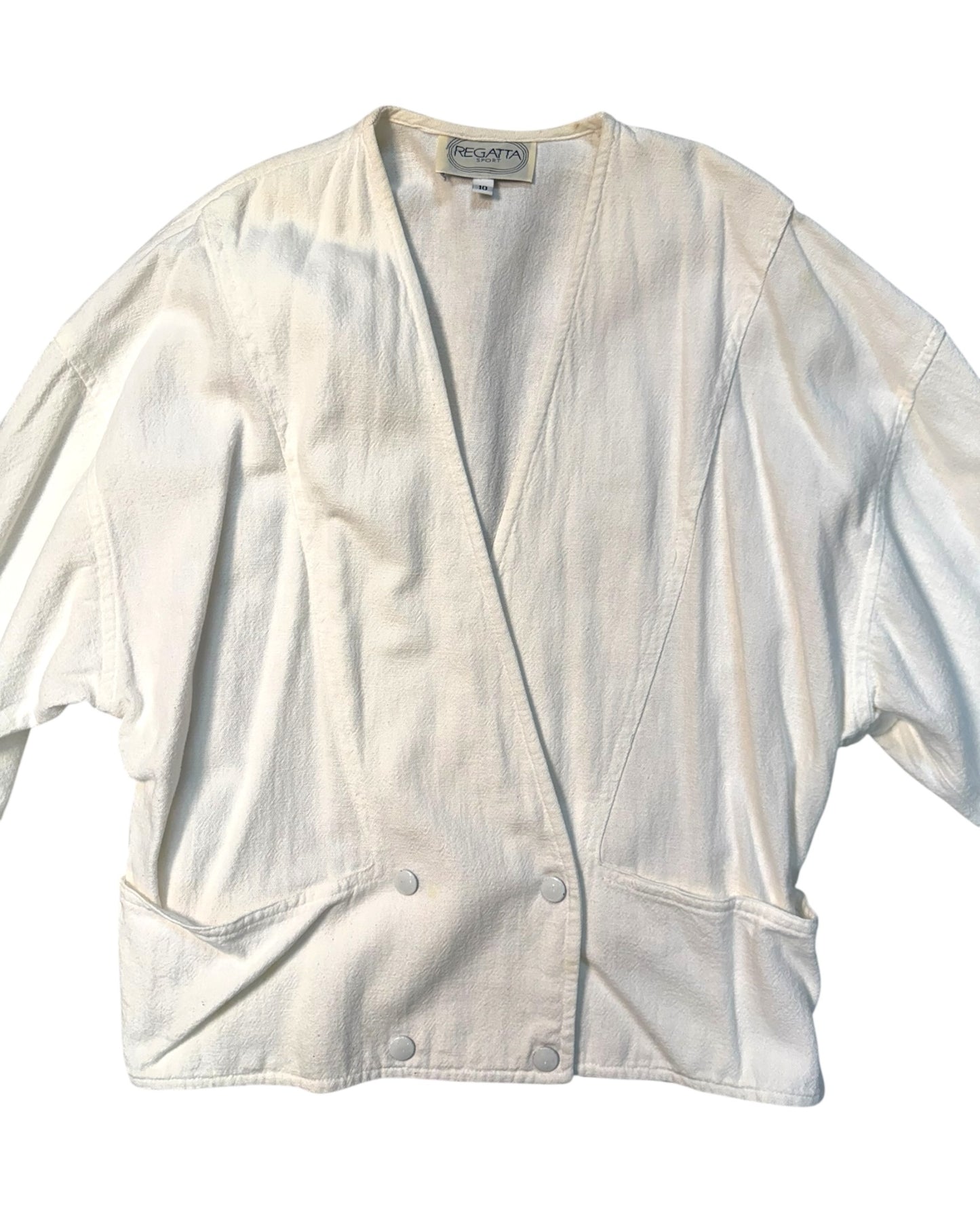 Vintage Regatta Sport White Blouse