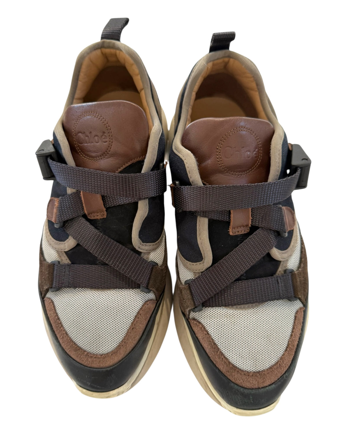 Pre-Loved 2018 Chloé Sonnie Low Top Sneakers