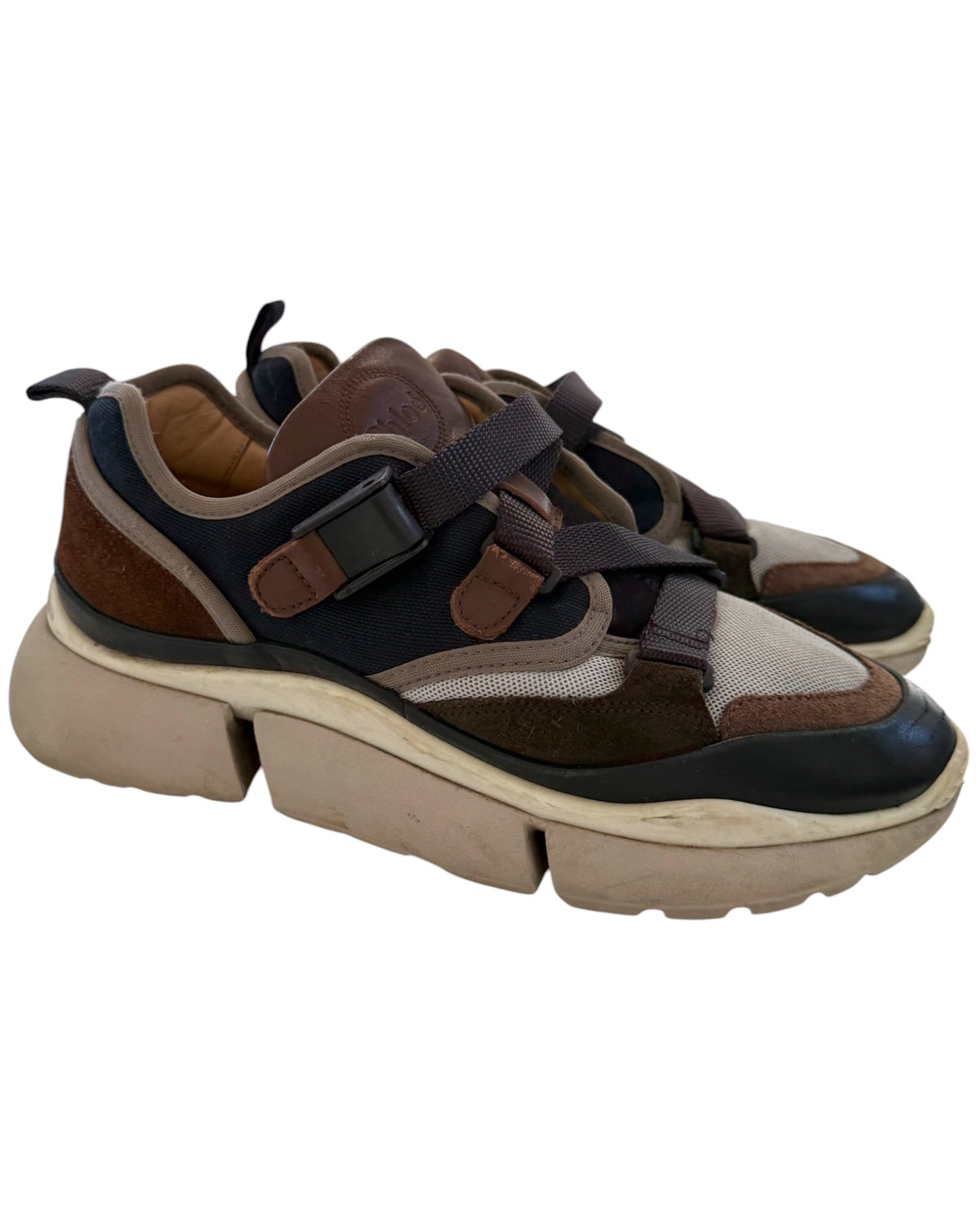 Pre-Loved 2018 Chloé Sonnie Low Top Sneakers