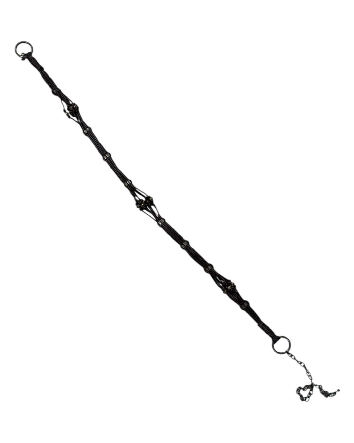 Vintage Brown Leather Waist Belt