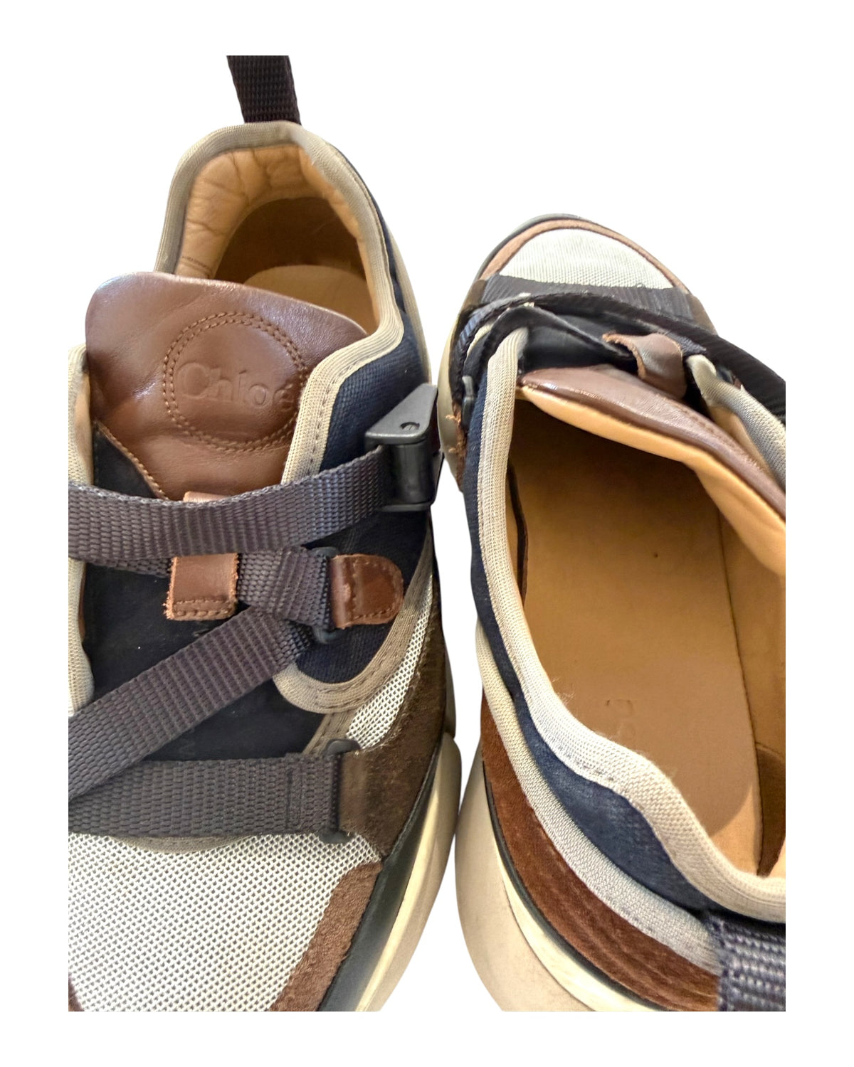 Pre-Loved 2018 Chloé Sonnie Low Top Sneakers