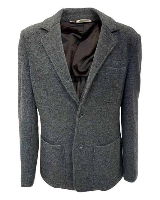 Vintage DKNY Grey Wool Blazer