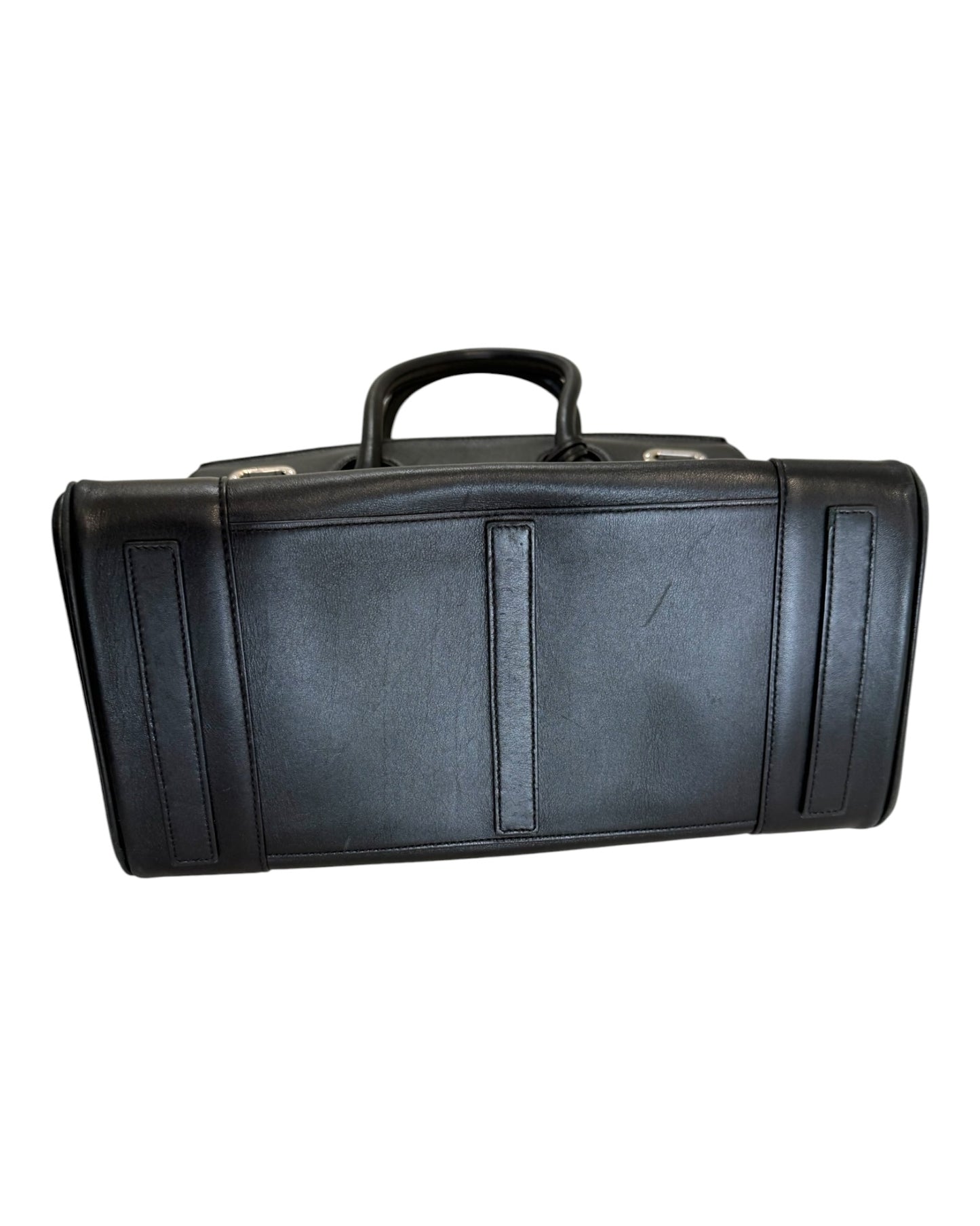 Vintage Ralph Lauren Soft Ricky 33 Bag in Black Leather