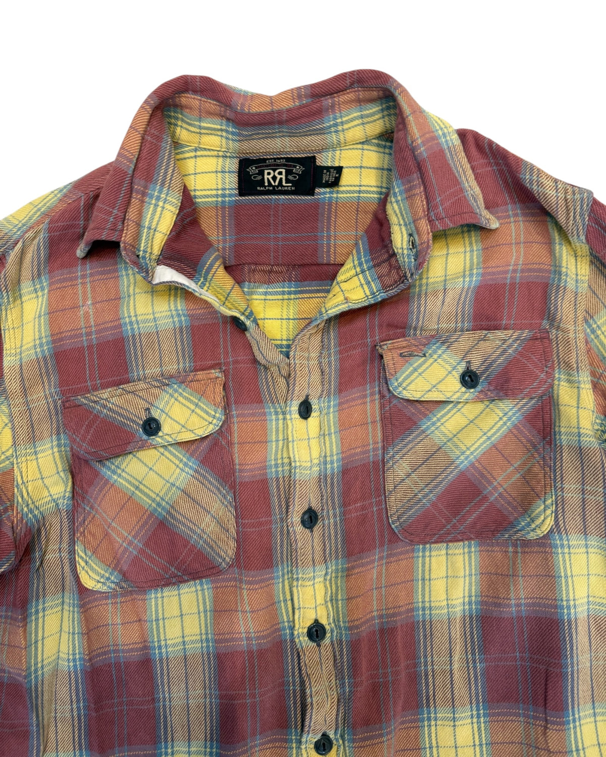 Pre-Loved RRL Ralph Lauren Plaid Top