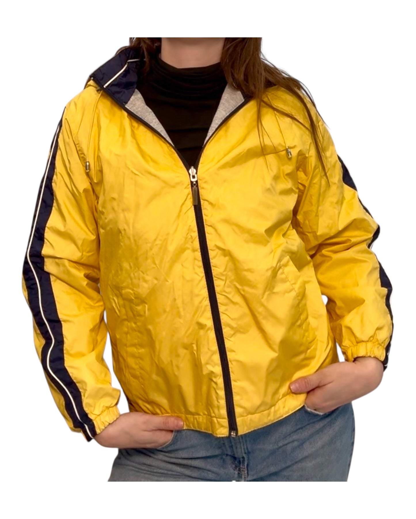 Vintage Reversible Windbreaker Jacket