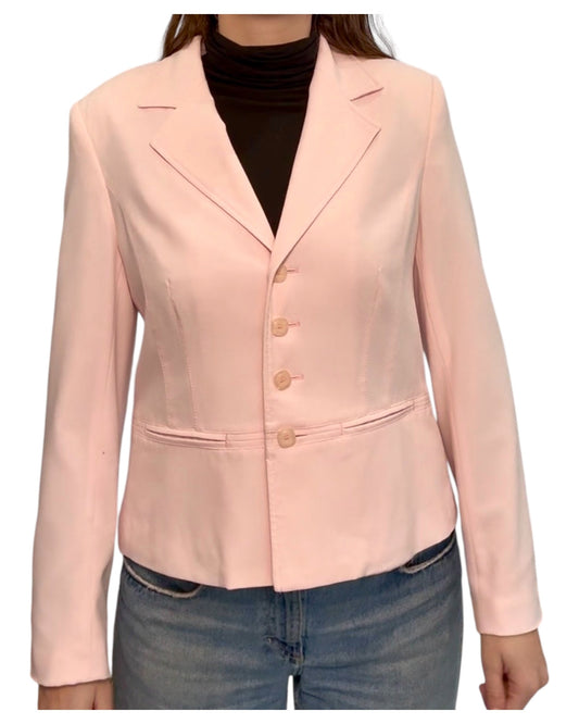 Vintage Pale Pink Blazer