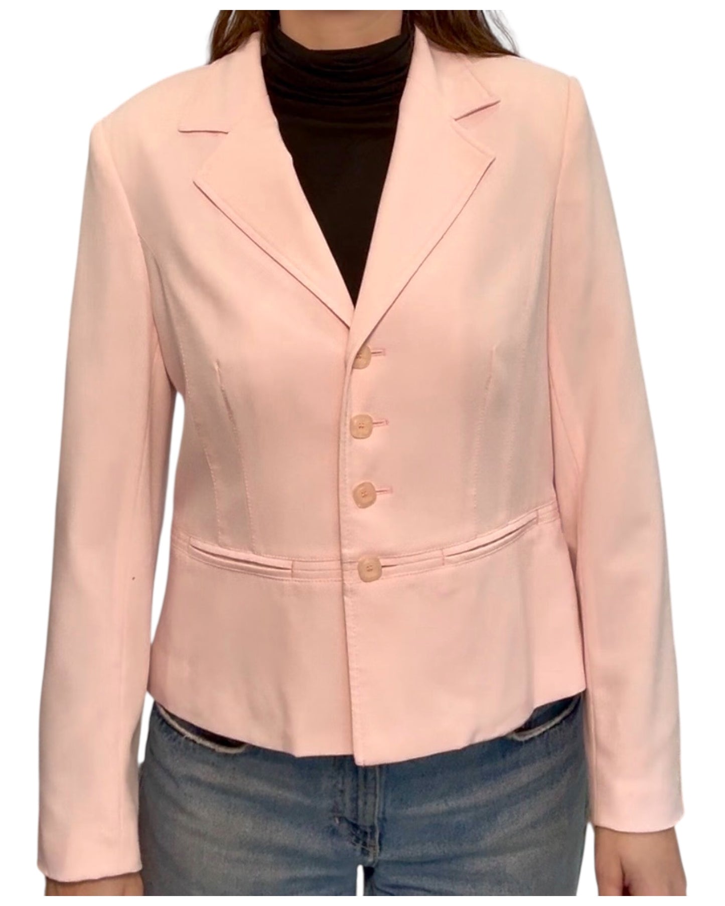 Vintage Pale Pink Blazer