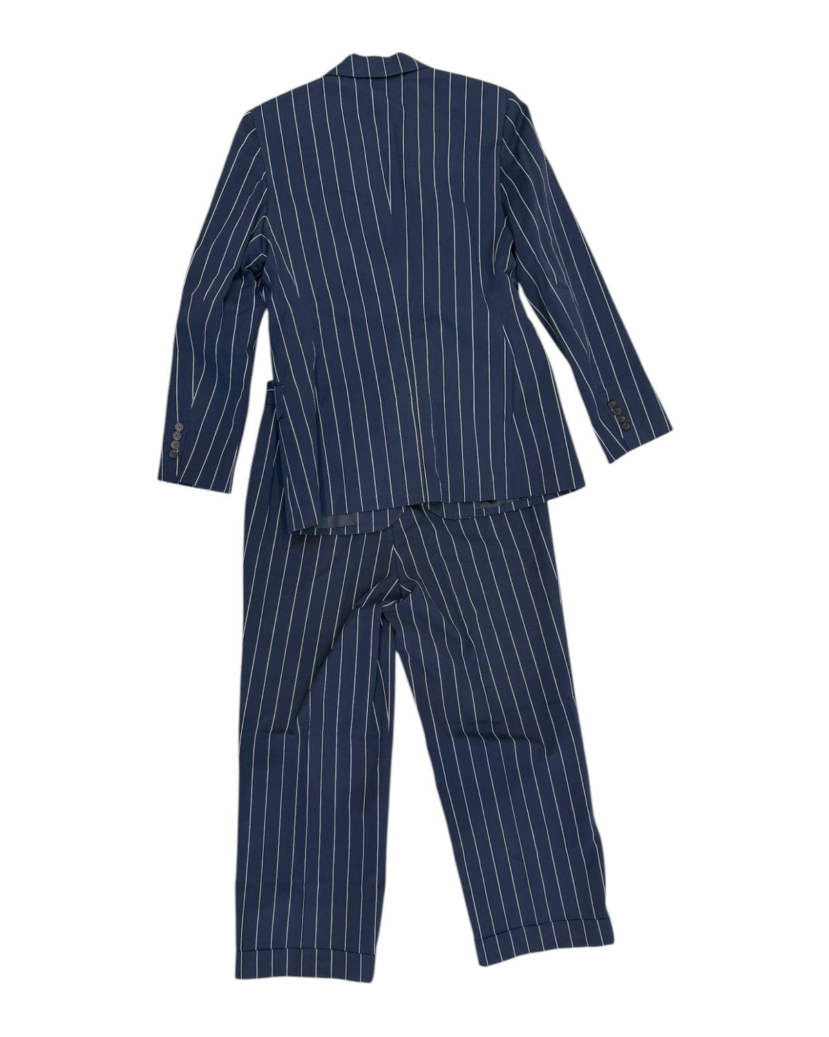 Pre-Loved POLO Ralph Lauren Navy Blue Pinstripe Suit