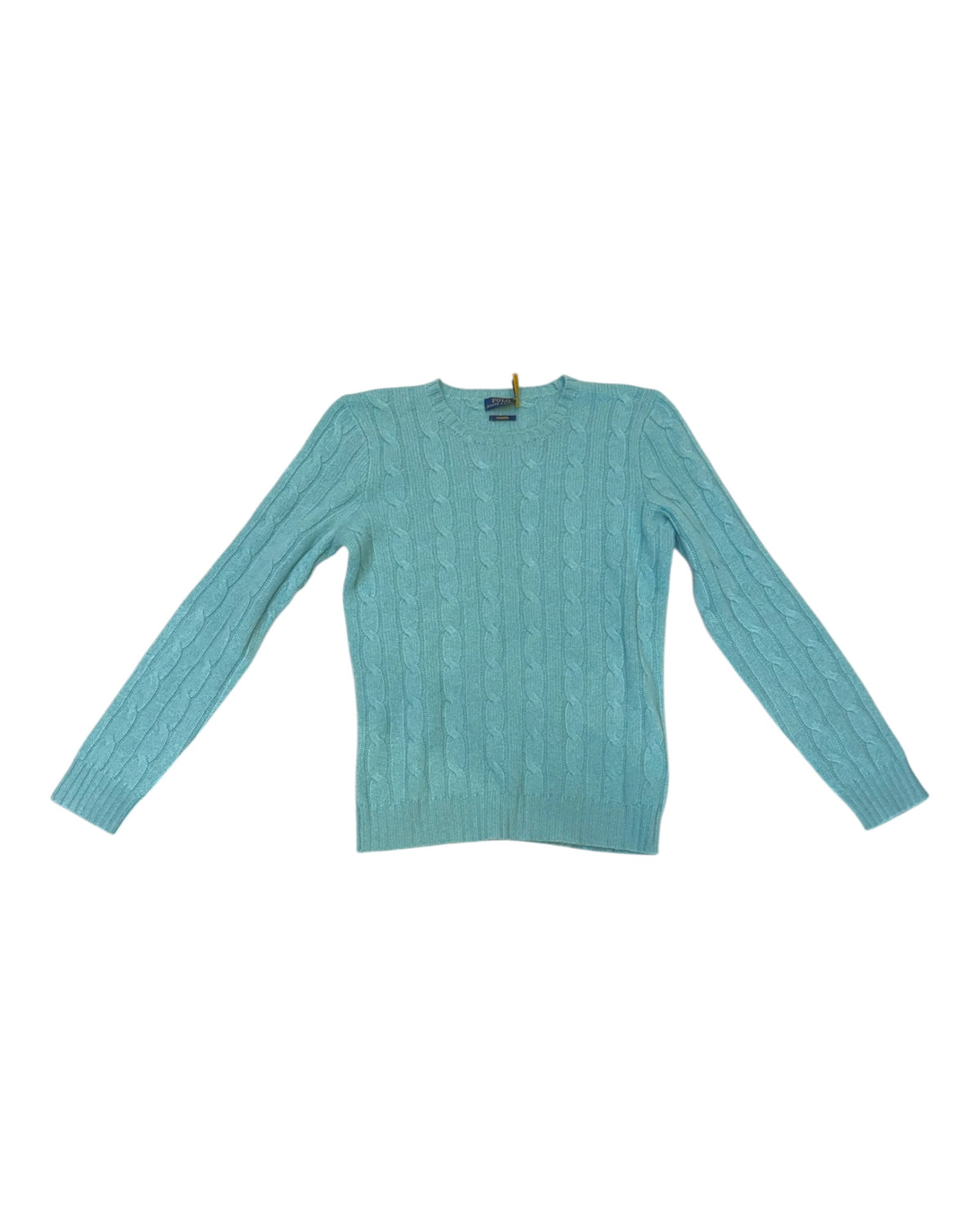 Pre-Loved POLO Ralph Lauren Turquoise Cashmere Sweater