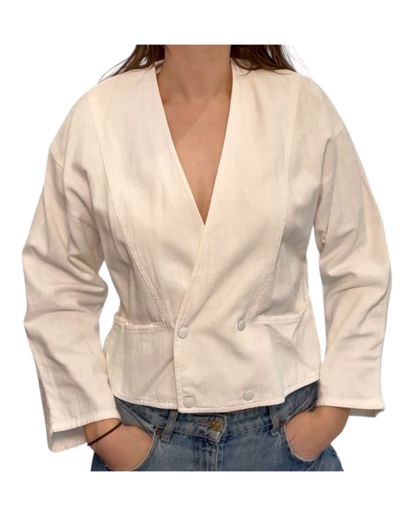 Vintage Regatta Sport White Blouse