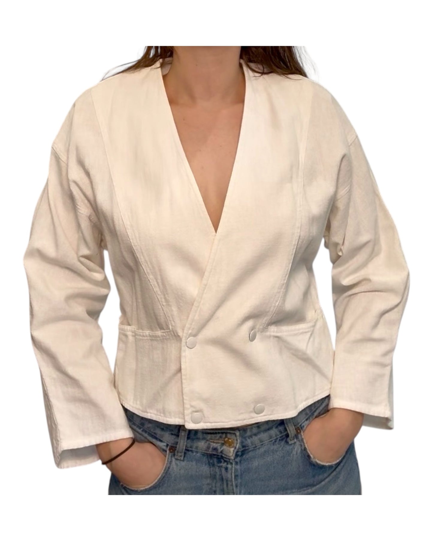 Vintage Regatta Sport White Blouse