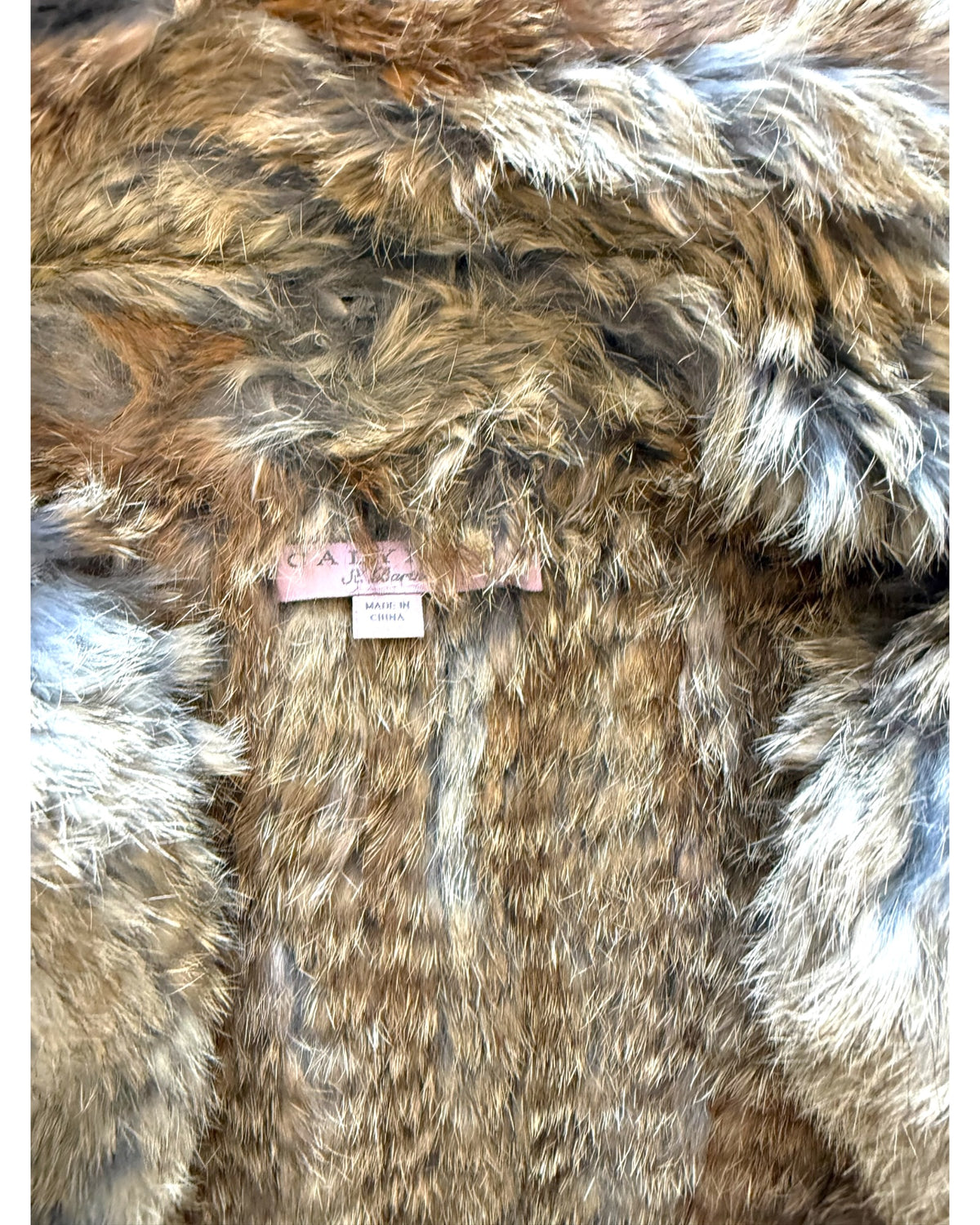 Pre-Loved Rabbit Fur Vest