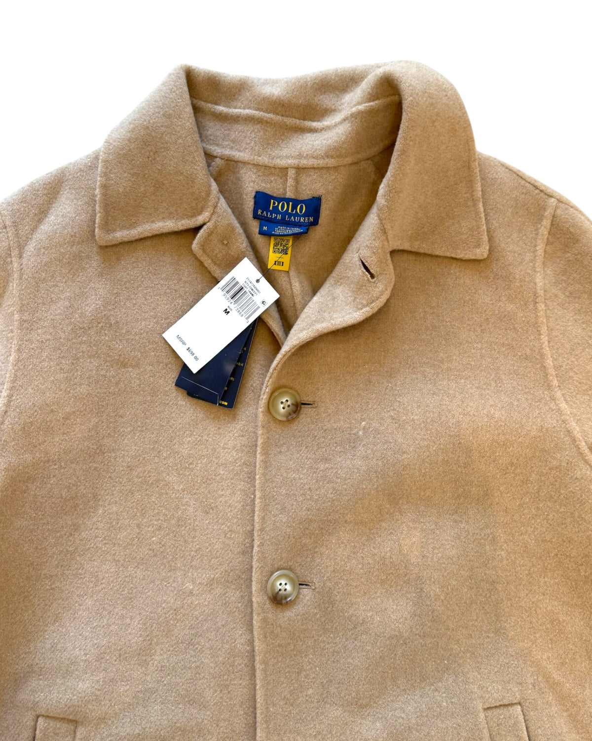 Pre-Loved POLO Ralph Lauren Camel Coat