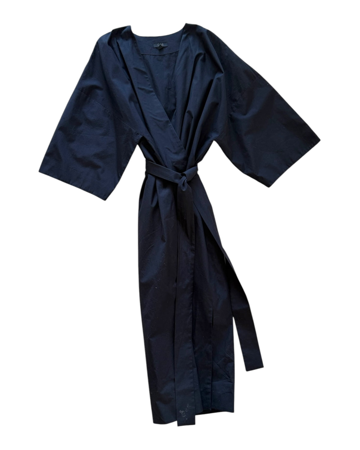 Vintage COS Black Wrap Dress